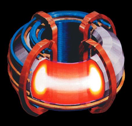 Concept of magnetic fusion confinement. (Source: U.S. Department of Energy, Wikipedia.org) Concept of magnetic fusion confinement. (Source: U.S. Department of Energy, Wikipedia.org)
