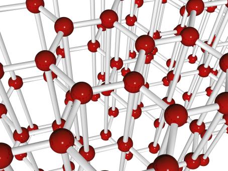 Model of the graphite crystal lattice — a non-metallic mineral of very low hardness. (Source: © Vasilyev Dmitry / stock.adobe.com) Model of the graphite crystal lattice — a non-metallic mineral of very low hardness. (Source: © Vasilyev Dmitry / stock.adobe.com)