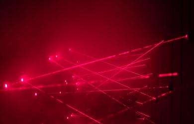 An illustration hinting that high-power lasers and inertial confinement fusion represent another potential pathway toward a future fusion power plant. (Source: © silverkblack / stock.adobe.com) An illustration hinting that high-power lasers and inertial confinement fusion represent another potential pathway toward a future fusion power plant. (Source: © silverkblack / stock.adobe.com)