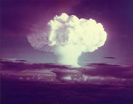 Ivy Mike, the first thermonuclear bomb. (Source: CTBTO / Wikipedia.org) Ivy Mike, the first thermonuclear bomb. (Source: CTBTO / Wikipedia.org)