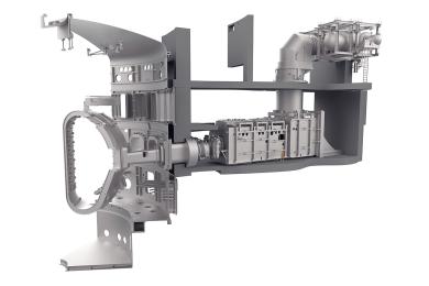 Cutaway showing the neutral beam injection system (right) connected to the ITER vacuum vessel (left). (Credit © ITER Organization, www.iter.org) Cutaway showing the neutral beam injection system (right) connected to the ITER vacuum vessel (left). (Credit © ITER Organization, www.iter.org)