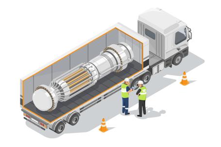 One of the challenges will be the transport of prefabricated modules from the manufacturing facility to the plant site, including the associated security measures and overall logistics. (Source: © AllahFoto / stock.adobe.com) One of the challenges will be the transport of prefabricated modules from the manufacturing facility to the plant site, including the associated security measures and overall logistics. (Source: © AllahFoto / stock.adobe.com)