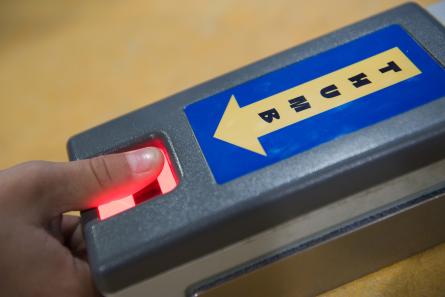 Many power plants have fingerprint readers installed at entries to individual secure zones. Each individual is authorized to access precisely defined areas, only. (Source: © spanky1 / stock.adobe.com) Many power plants have fingerprint readers installed at entries to individual secure zones. Each individual is authorized to access precisely defined areas, only. (Source: © spanky1 / stock.adobe.com)