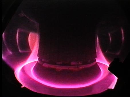 Plasma discharge in the ASDEX Upgrade fusion device. (Credit: © IPP, www.ipp.mpg.de) Plasma discharge in the ASDEX Upgrade fusion device. (Credit: © IPP, www.ipp.mpg.de)