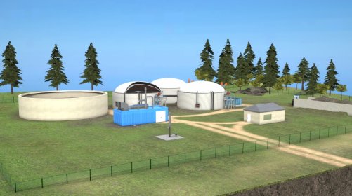 Biomass Energy Interactive 3D Model
