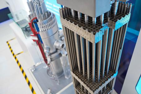 Some water-cooled SMRs use standard fuel assembly formats, but with shorter assemblies and a substantially smaller number of assemblies in the core. (Source: © Vladimir / stock.adobe.com) Some water-cooled SMRs use standard fuel assembly formats, but with shorter assemblies and a substantially smaller number of assemblies in the core. (Source: © Vladimir / stock.adobe.com)